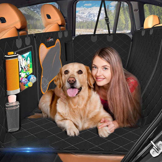 Hard Bottom Back Seat Extender for Dogs, Dog Car Seat Extender for Back Seat, Bed Extender Mattress for Large Dogs, SUV Truck